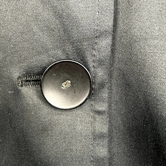 Escada Women's 38 Black Blazer Lace Up Pocket Detail - Picture 3 of 7